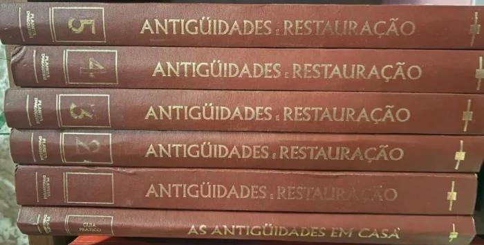 Antiguidades E Restauração Coleção Completa