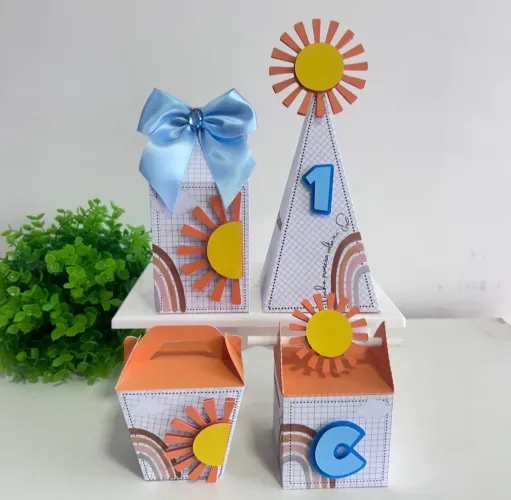 Kit 20 caixinhas personalizadas | Lembrancinha| Aniversário | Decoração