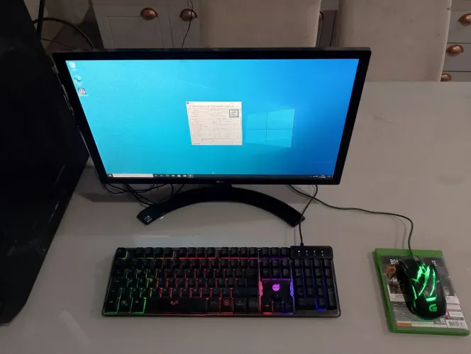 Pc/Computado i3 6ª geração/16gb ram/SSD 120gb/HD 320gb/COMPLETO+Monitor LG (Troco em Ps3)