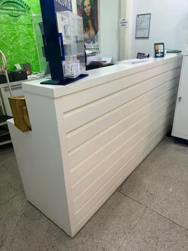 Balcão de recepção
