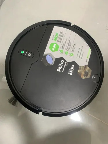 Aspirador Robô Philco PAS23 Bivolt - Aspira e Passa Pano