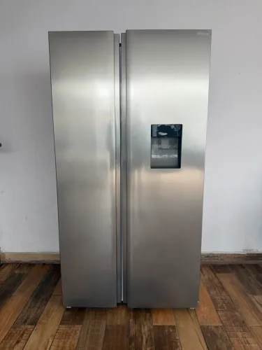 Geladeira Philco Side by Side Inox com Dispenser - Excelente Estado