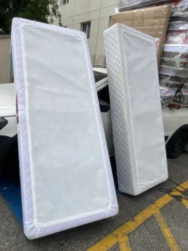 Cama box queen + colchão CASTOR