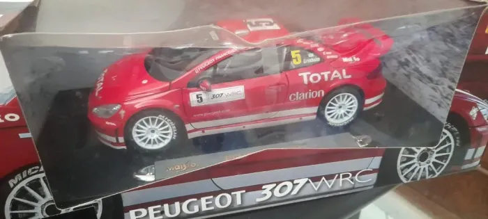 Miniatura Carro 1:18 peugeot 307 Wrc