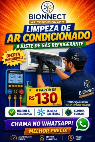 Limpeza de Ar Condicionado em Brasília