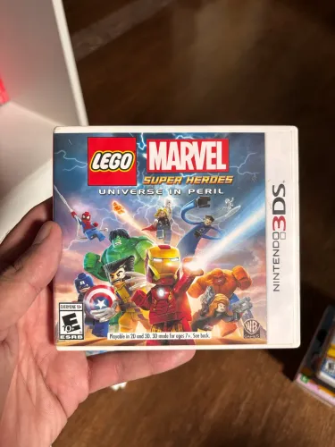 Jogo Marvel Super Heroes Nintendo 3DS Midia Fisica