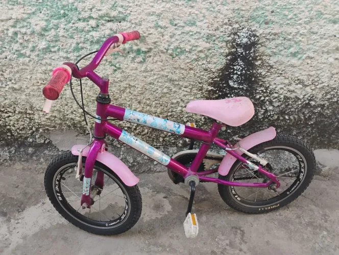 Bicicleta infantil menina aro 16