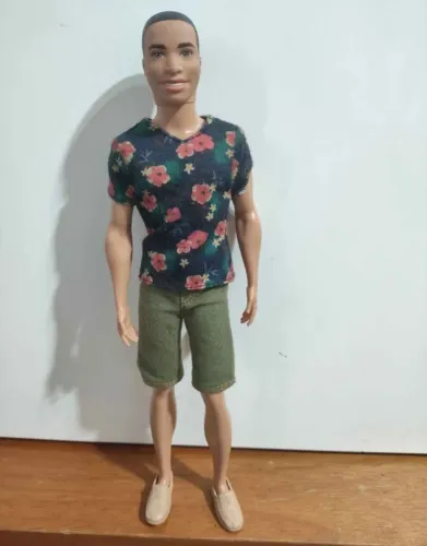Boneco Ken Fashionista Barbie Negro Antigo