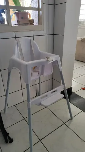 Cadeira de Alimentação Baby Style Branca