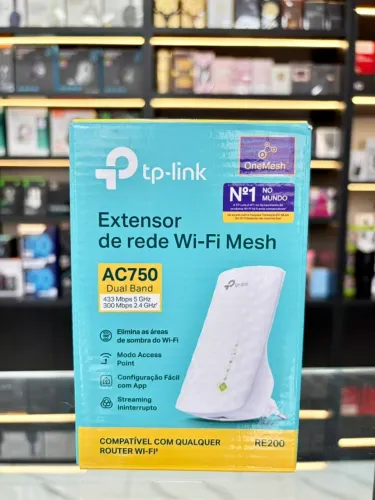 Repetidor WI-FI TP-Link AC750 RE200 Dual Band Mesh