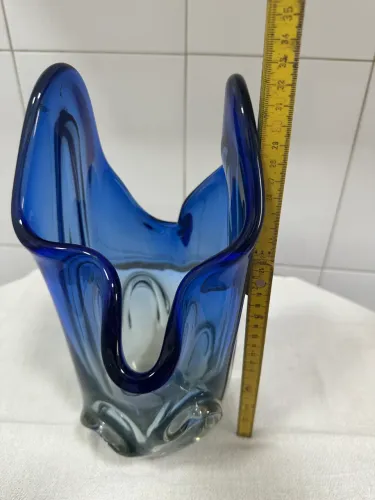 Vaso MURANO AZUL 