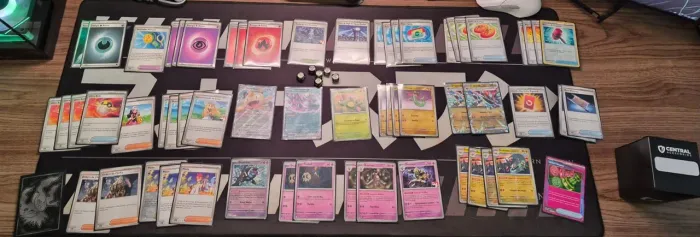 Deck Dragapult + Deckbox + Sleeves/ dados ETB Pitch Black