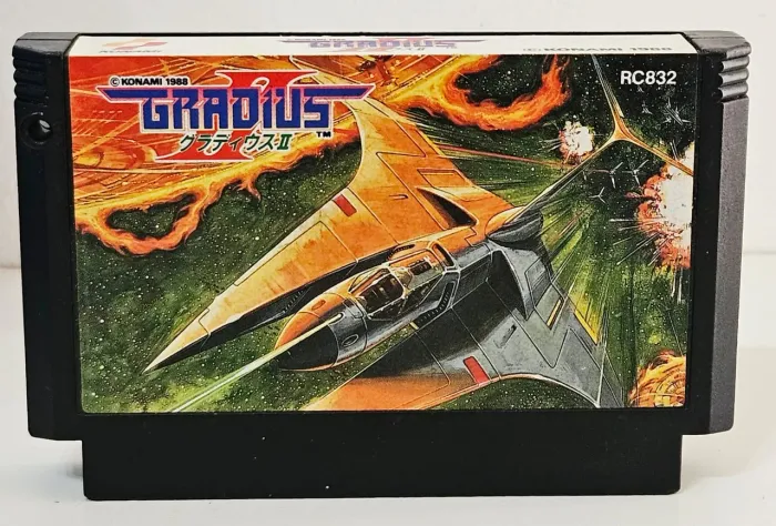 Gradius II Nintendo Famicom NES Original nintendinho Jp