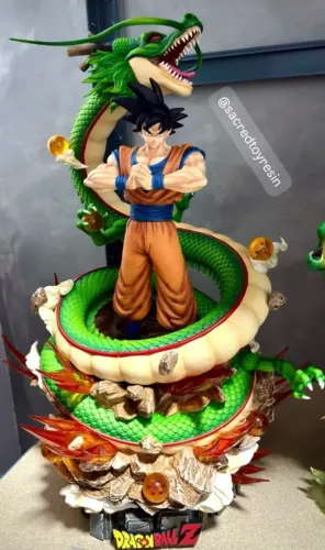 Goku & Shenlong - Dragon ball - Egg studio