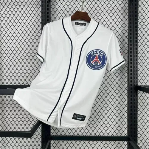 Camisa PSG Beisebol 25/26  Branca Mundial 2025  