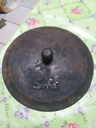 Tampa para panela de ferro