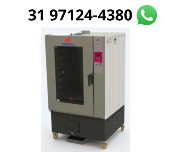 Forno Turbo 10 Esteiras a Lenha Progas