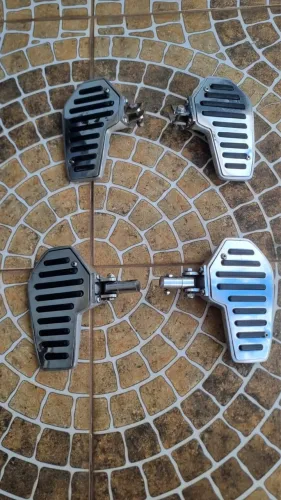 Pedaleira plataforma cromada virago 250