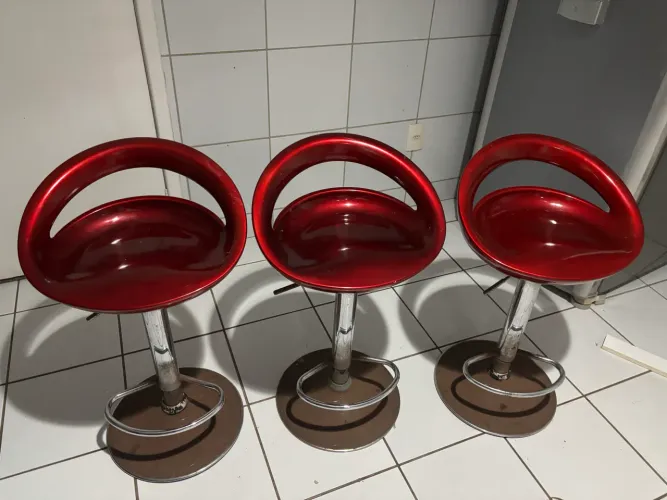 Bancos de balcão americano tipo bar 