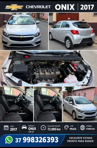 Chevrolet Onix Hatch LT 1.0 8V Flex Mec. 4P 2017