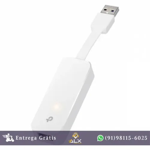 Adaptador de Rede Gigabit Usb 3.0 - 10/100/1000mbps Tp-link Ue300 *ENTREGA GRÁTIS*
