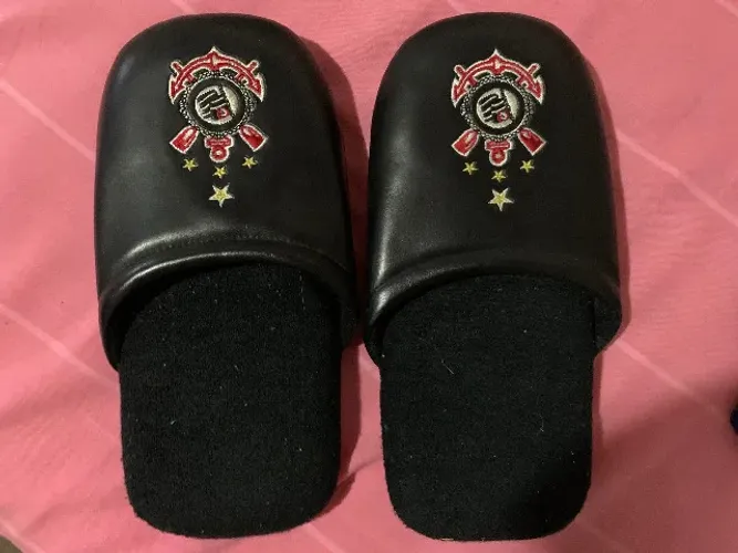 Pantufa Corinthians Licenciada Oficial