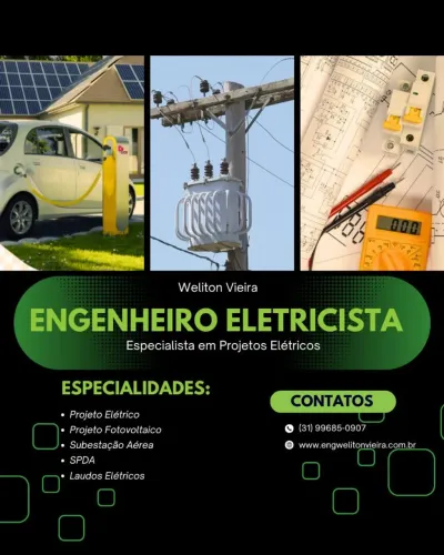 Engenheiro eletricista - Projeto elétrico - Padrão CEMIG 