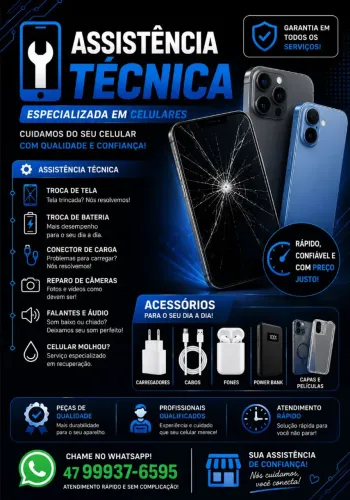 Assistência técnica e assessórios 