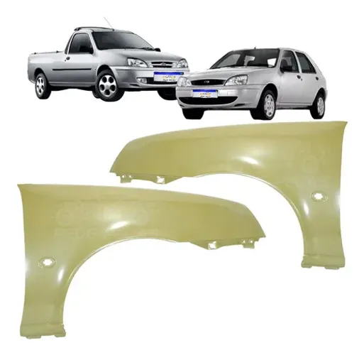 Paralama Ford Fiesta 2000 2001 2002 Courier 2000 A 2013