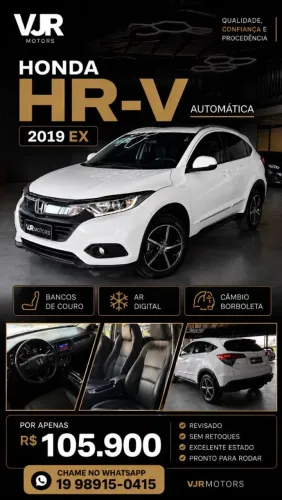 Honda HR-V EX 1.8 Flexone 16V 5P Aut. 2019
