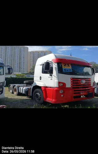 Volkswagen 25.420 Constellation 6x2 2p (Diesel)(E5) 2020/2021 Vamos Seminovos Jacu Pêssego