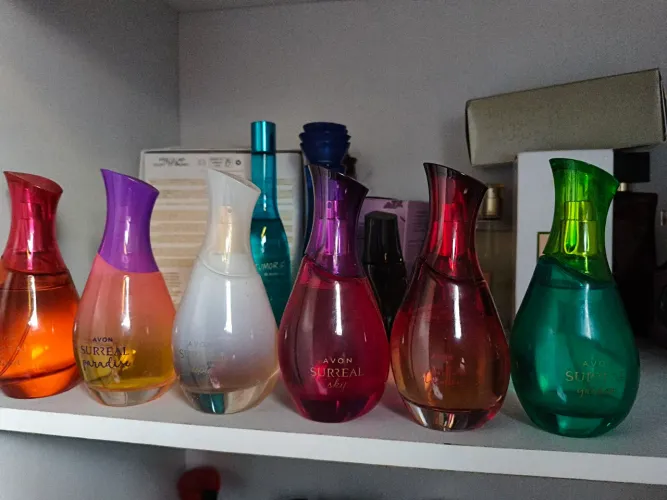 Coleção Surreal Avon 6 fragrâncias 