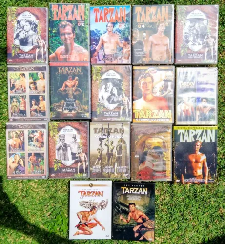 Coleção DVD e box Tarzan originais