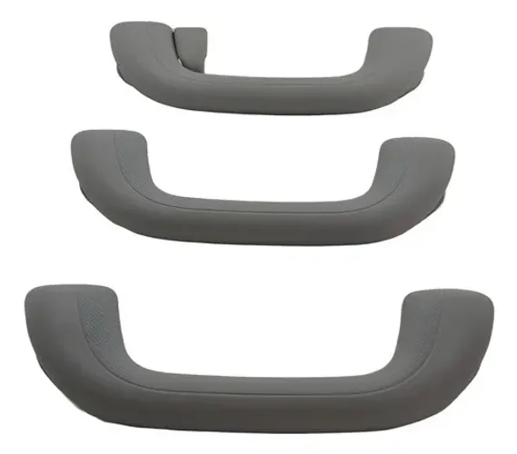 Kit Com 3 Puxador Alça Teto Pqp Ix35 2015 Original Cinza-escuro