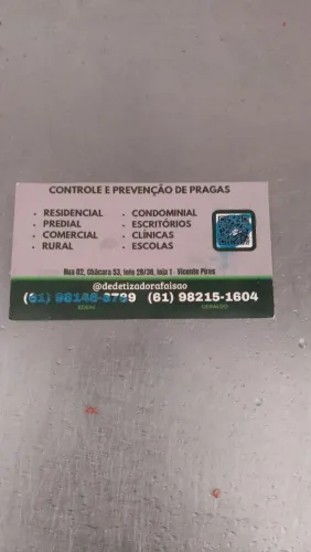 Faisão dedetização