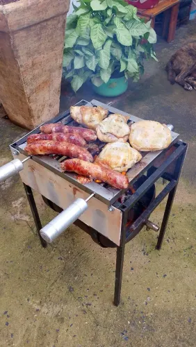 Churrasqueira de tambor 