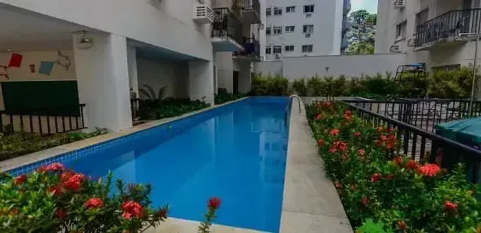 APARTAMENTO A VENDA VARANDA PISCINA GARGEM ELEVADOR 3 quartos em Tijuca - Rio de Janeiro