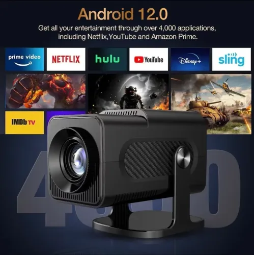 Projetor Smart HY320 Android Full HD 1920x1080 Bluetooth Wi-fi