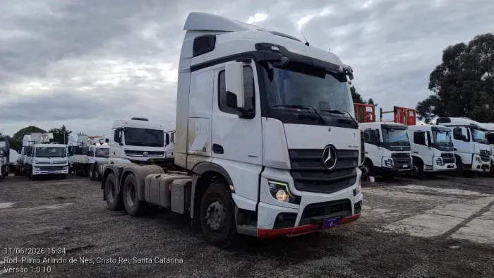 Mercedes-Benz Actros Actros 2651 MP5 LS 6x4 2p (diesel)(E5) 2022/2022 Vamos Seminovos Chap