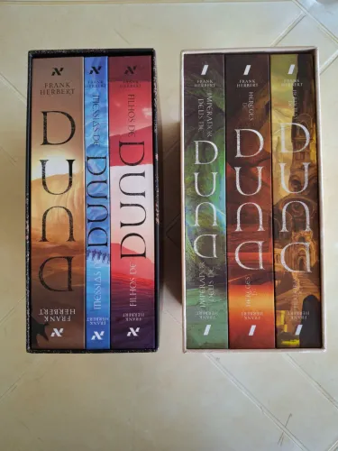 Box Duna Usado - Saga Completa Frank Herbert | 6 Livros em 2 Boxes
