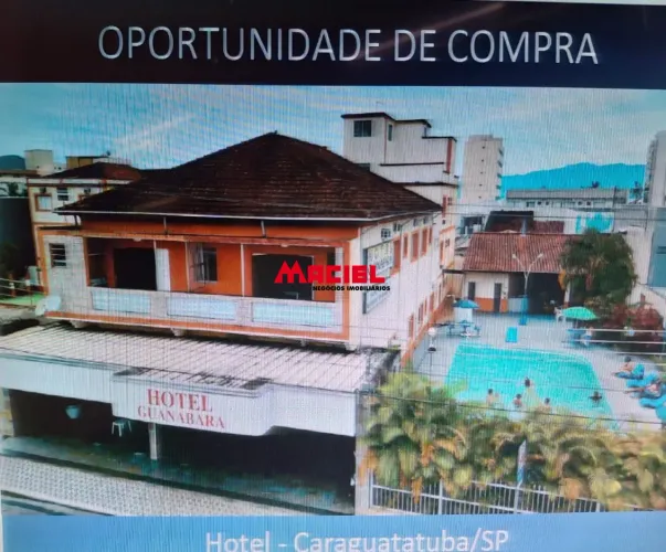 HOTEL CENTRO DE CARAGUATATUBA - 40 SUÍTES - EXCELENTE PARA TODOS TIPOS DE COMÉRCIO -