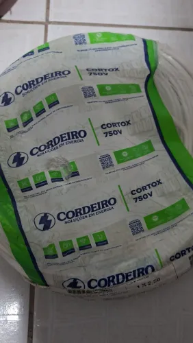 Cabo 4mm da MARCA CORDEIRO (Verde)