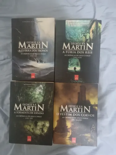 As Crônicas de Gelo e Fogo - Livro 1 ao 4