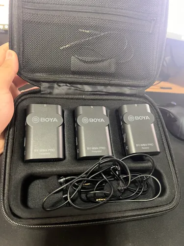 Microfones Boya WM4 PRO-K2 Sem fio Omnidirecional 
