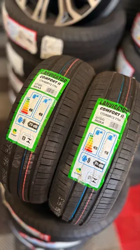02 pneus novos Lanvigator Confort II 175/60R13