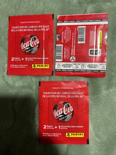 Envelope Coca Cola -Láminas- chileno