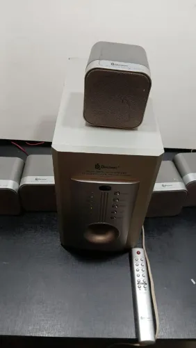 Som home theater antigo muito bom Diplomat DP-HT510
