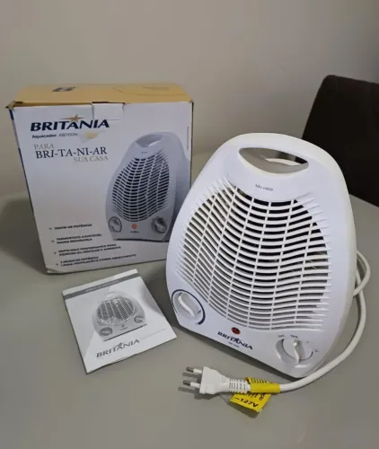 Aquecedor e Ventilador Britânia AB1100N 1500W (127V)