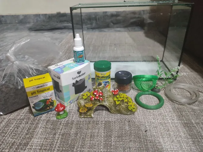 AQUÁRIO COMPLETO 11 LITROS