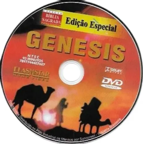 DVD: Génesis (coleção Bíblia Sagrada, edição especial) filme bíblico (Dolby Digital) leg.